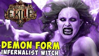 Demon Form Infernalist Witch | Essence Drain + Contagion + Hexblast | Path of Exile 2 Build Guide