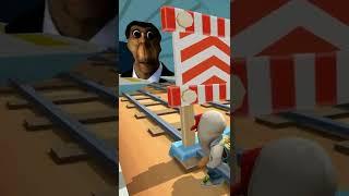 subway surfers bye bye obunga - Game 3D animation