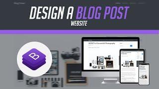 Build a Blog Post Responsive Website with Bootstrap (2020)