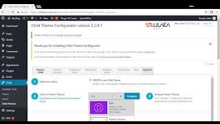 How to create a Divi child theme using free plugin