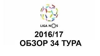 Обзор 34 тура Чемпионата Португалии 2016-2017