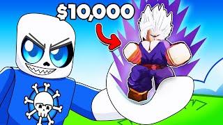 Spending $10,000 For The Strongest Beast Gohan in Roblox