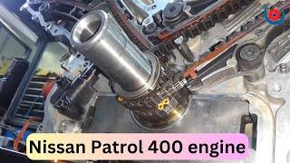Nissan Patrol 400 engine timing chain / engine timing chain marks/mechanical tips