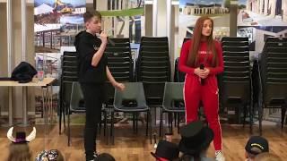 Singer Red ( Red Official) & Shakespeare's Kids Zac Mcguire performing Rewrite The Stars