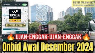 Hujan enggak hujan enggak vlog onbid maxim bike awal Desember