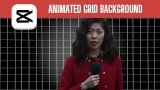 Creating an Animated Grid Background in CapCut PC | Step-By-Step Guide