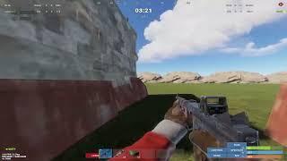 COMBAT SERVER 247 ДЕВБЛОГ 1VS5 #devblogrust #rust #rustpvp