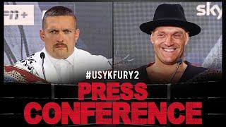 Oleksandr Usyk vs Tyson Fury 2 | PRESS CONFERENCE