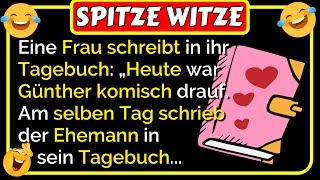 Spitze Witze: Tagebuch von Mann und Frau... lustig 