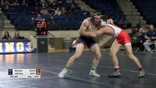Highlights: Navy Wrestling vs. Bucknell