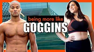 Trying to be a little bit more like DAVID GOGGINS for a week || 100lb Weight Loss Journey