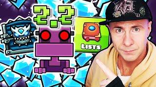 How to get DIAMONDS in 2.2 + SHOPKEEPER SECRETS + Choosing NEW ICONS [Geometry Dash]