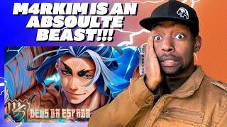 Rapper Reacts to M4rkim - Susano'o (REACT) "Deus Da Espada" REACTION Shuumatsu no Valkyrie