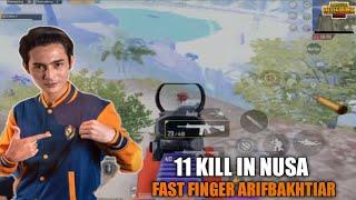 19 Kill In Nusa !! Fast Finger Arifbakhtiar | Pubg Mobile