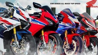 Honda CBR150R 250RR 300R 500R 600RR 650R 1000RR 1000RRR Top Speed 2024