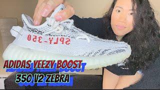 ADIDAS YEEZY BOOST 350 V2 ZEBRA| review and on feet  #adidas #adidasyeezy #adidasyeezyboost #zebra