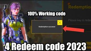 *New* 4 Working Redeem code codm 2023 | codm Redeem code 2023 | cod mobile Redeem code 2023 Garena