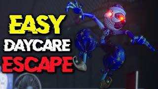 FNAF Security Breach - How To EASILY Escape The Daycare FAST