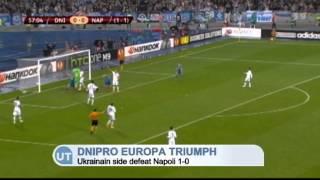 Dnipro Triumph: Dnipro Dnipropetrovsk through to Europa league final after 1-0 win over Napoli