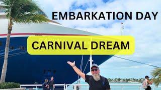 CARNIVAL DREAM / EMBARKATION DAY / LIDO PARTY #ccl