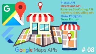 Convert Coordinates to Address & Address to Coordinates | Flutter Reverse GeoCoding Google API