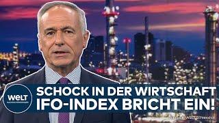 DEUTSCHLAND: Schock in Wirtschaft! Konjunktur in der Krise! IFO-Geschäftsklima sinkt überraschend