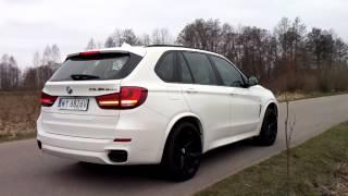 New BMW X5 M50d (2014) - launch control start & acceleration