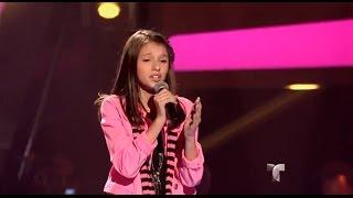 Martha canta “Aléjate de mí” en “La Voz Kids”