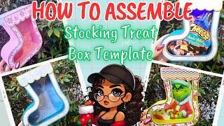 How to Assemble AK Stocking Treat Box by Andrina's Kreations llc