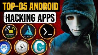 Top 5 Hacking Apps For Android - You Should Know Hacking With Android 2025 | Ethical Hacking