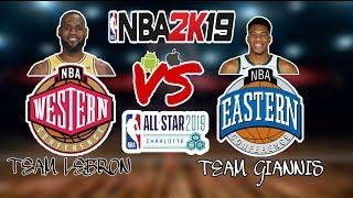 NBA ALL STAR WEEKEND 2019- RONSTECH Destroyed Entire West Team - NBA 2K19 ANDROID/ IOS - EP12