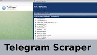 Telegram Scraper | 2024 Method to Scrape Telegram Channel and Group Members