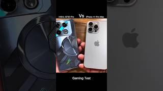 infinix GT 20 Pro Vs iPhone 14 Pro Max  Gaming Test #budgetphone #freefire  #midrangephone #tgrnrz