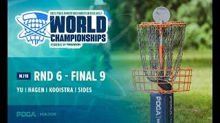 2023 PDGA JUNIOR DISC GOLF WORLD CHAMPIONSHIPS | MJ18 FINAL NINE | Yu, Hagen, Kooistra, Sides