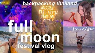 THAILAND FULL MOON FESTIVAL | backpacking Southeast Asia at 18