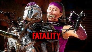 MK11 Mileena Klassic Performs All Fatalities