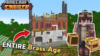 AUTOMATING the ENTIRE BRASS AGE in Minecraft Create Mod