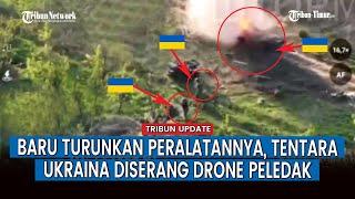 VIRAL!! Kendaraan Militer Baru Ukraina Hancur Total Diserang Rusia