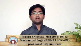 Video Resume of Prakhar Srivastava Mechanical Engineering uploaded by DigitalCV