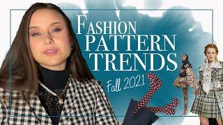 Fashion Pattern Trends fall 2021 winter 2022