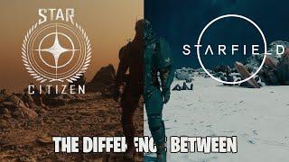 From Your Bed to Another World | Star Citizen vs Starfield Open World Comparison