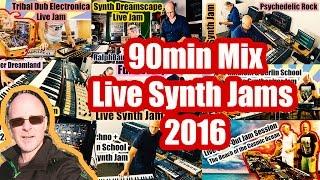 Synth Live Jam Mix 2016 | Electronica, Ambient, Chill-out, Downtempo, New Age Music