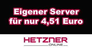 Hetzner Cloud - Server ab 4,51 Euro im Monat!