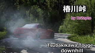 Assetto Corsa - Tsubakikawa Touge 椿川峠 downhill  - by  DrZepto -