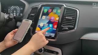 V2 Connected Step: Full Screen Apple Carplay on Volvo Sensus Screen | ISUDAR | Upgrade Sensus screen