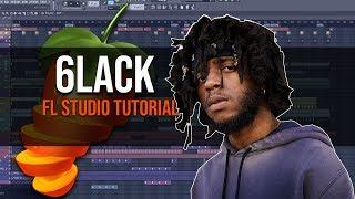 How To Make 6lack Type Beats - Fl Studio Tutorial