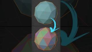 Blender Separate All Faces to Objects #blender #tutorial #3d #cgian