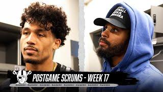 Ameer Abdullah, Tre Tucker and Isaiah Pola-Mao Postgame Media | Week 17 | NFL