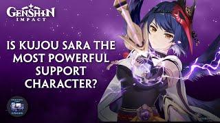 Kujou Sara Build Guide: Unlock Her FULL Potential in Genshin Impact! #KujouSara #Electro