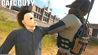 New Operator Michael Myers Haddonfield Takedown Finishing Move - MW3 Finishers